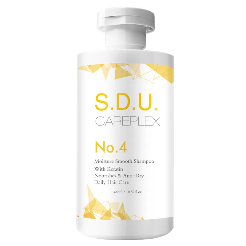 SDU CarePlex No.4 Fórmula de plantas naturales Vitaminas Champú nutritivo para el cabello Limpieza suave Champú para el cabello con aceite de argán para el cuero cabelludo