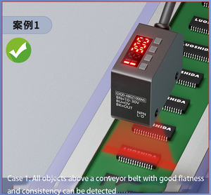 Digital display photoelectric switch <strong>sensor</strong> <strong>diffuse</strong> reflection visible strip spot conveyor belt conveyor belt <strong>sensor</strong> - Product Image 4