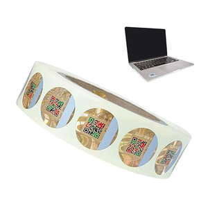 Unique 3D Anti-Counterfeiting QR Code Label Holographic Tamper-proof Security Barcode Vinyl Material Laser <strong>Decal</strong> for Toothpaste - Product Image 2
