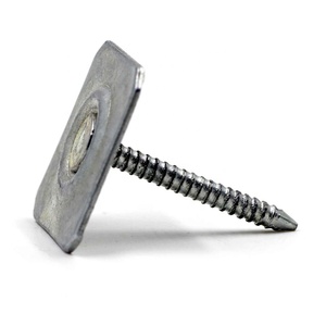 22.68kg toplu 3/4 "12-Gauge elektro galvanizli yuvarlak Metal kapak çivi halka şaft - Product Image 3