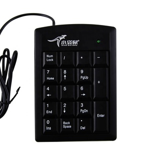 100% New PS/2 19 Keys Keypad <strong>Numeric</strong> <strong>Keyboard</strong> Multifunction Wired Number Calculator for Laptop Easy to Use Win7 Ps2 Numpad - Product Image 1