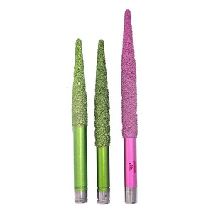 高品质铣刀数控花岗岩大理石刳刨机钻头石材雕刻浮雕立铣刀型金刚石雕刻工具 - Product Image 2