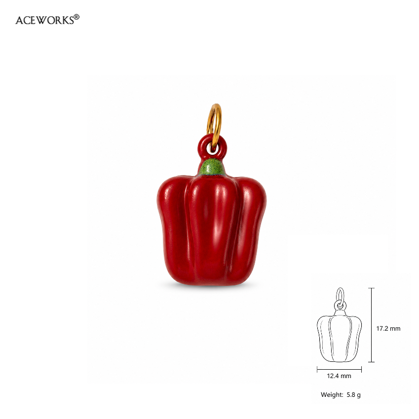 Red Bell Pepper Charm