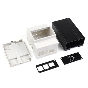 <strong>Raspberry</strong> <strong>PI</strong> 4 special shell rail chassis ABS material/large space can be customized <strong>opening</strong> - Product Image 4