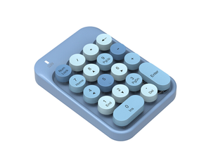 GEEZER Round Keycap Design <strong>Numeric</strong> <strong>Keypad</strong> Stylish Keyboard <strong>Mouse</strong> <strong>Combos</strong> for Girls' Send Gift - Product Image 4