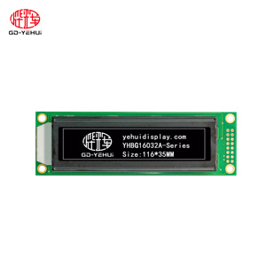 Vendita calda COB 160*32 caratteri 122*44MM modulo LCD Display con blu nero verde e colore grigio per la fabbrica - Product Image 3