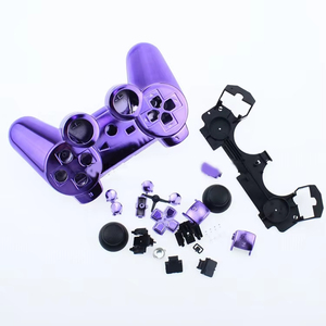 Reparaturteile-Set Transparentes Weißes Gehäuse Schale Abdeckung Tasten-Set Ersatz für PS3 Fat Super Slim Controller - Product Image 4