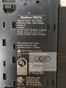Programa Plc TM3TI4 Módulo de entrada analógica Nuevo en stock