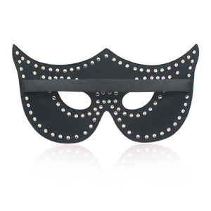 Flirting <strong>Exciting</strong> Sexual Mask for Men Women Leather Adult Sm Mask Sax Toy Sex Tool Eye Mask Stage Performance Props - Product Image 1