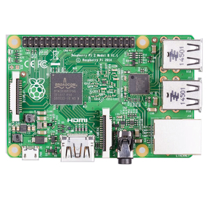 Raspberry Pi 2B 4 USB-Anschlüsse 40 GPIO-Pins-Entwicklungs platine-Hoch leistungs entwicklungs system Raspberry Pi 2-Modul B.