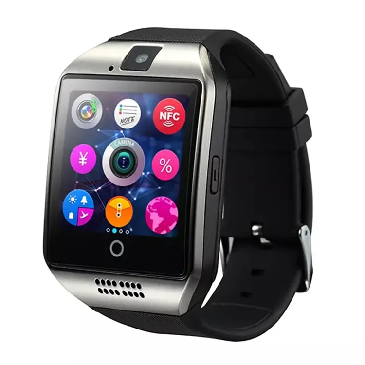 OEM/ODM nuovi gadget braccialetto intelligente risposta chiamata sim card Smart watch posizione anziana Smartwatch Q18