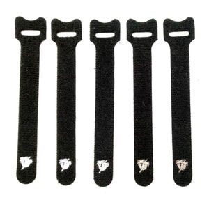 Nylon <strong>and</strong> Polyester <strong>Hook</strong> <strong>and</strong> <strong>Loop</strong> P <strong>Type</strong> Cable Ties Durable Printed Hoop <strong>Loop</strong> Strap for Cable Management - Product Image 1