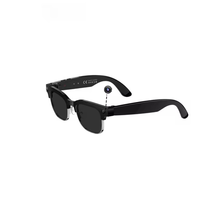Monture noire + verres noirs