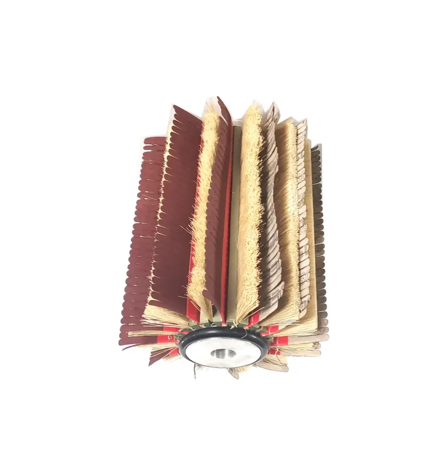 Tampico रोलर ब्रश सैंडर कागज 240 # ठोस लकड़ी या आधार लेपित दरवाजा पैनल sanding मशीन