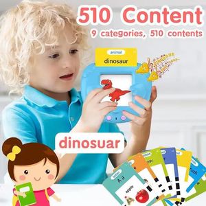 Children's Handheld <strong>Learning</strong> <strong>Machine</strong> for Multilingual Flashcard Reader Speech Therapy Visual Vocabulary Cognitive Education Tool - Product Image 3