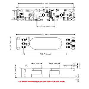 1MP 720P 30FPS 3D Dual Lens GC1084 Customizable USB <strong>Camera</strong> Module for Facial Recognition and <strong>IR</strong> <strong>Camera</strong> for Night Vision DS51M05D