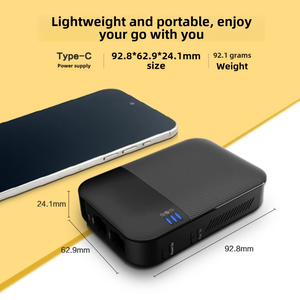 Enrutador inalámbrico portátil OpenWrt Gigabit-NAS y cortafuegos de código abierto, Wi-Fi de 2,4G para el hogar/La Oficina (Plug & Play) - Product Image 2