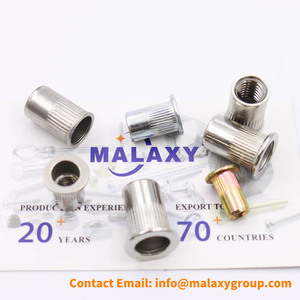 Malaxy 304 yassı paslanmaz çelik kafa riveli somun inç 6-32 5/16 3/8 1/4 1/2 metrik M3 M 4 M5 M6 M8 M10 M12 perçin fındık - Product Image 5