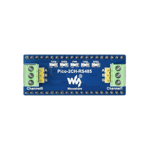 Rsberry Pi Pico 2-Channel RS485 modulo di espansione cappello SP3485 Breakout Shield ricetrasmettitore UART a RS485 Board per RPi Pico - Product Image 5