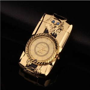 Innovative Classical <strong>Watch</strong> Lighters Torch <strong>Jet</strong> Refillable Metal Cigarette Lighter With Quartz <strong>Watch</strong> - Product Image 5