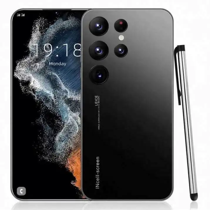 Vente chaude S23 Ultra Original 16 Go + 1 To 48MP + 108MP Grand Écran 6.8 Pouces Téléphone Mobile 5G Smart Android Téléphone Portable