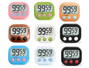 Grande schermo LCD digitale da cucina Timer orologio magnetico cronometro con funzione di conto alla rovescia per la cottura - Product Image 3