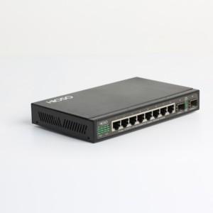 8 GE Port POE ağ anahtarı ile 2 Port SFP Uplink POE anahtarı 10/100/1000Mbps DC48V 200W Ethernet ağ anahtarı - Product Image 2