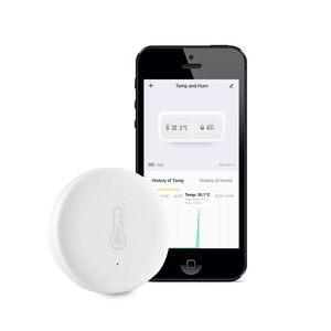Sensor de temperatura y humedad para monitoreo remoto y automatización del hogar, Hub compatible con Tuya ZigBee 3,0, Smart Life