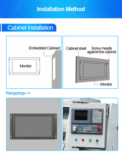 10.1'' Industrial Resistive <strong>Monitor</strong> 24v Voltage Iron Shell Computer Display Dvi Vga Open Frame <strong>Monitor</strong> - Product Image 4