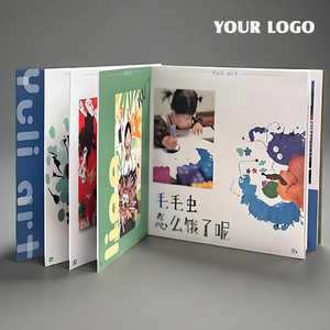 免费样品印刷按需纸板书卡通板书印刷服务儿童书印刷 - Product Image 6