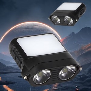 Fuentes de luz duales 2 LED con función de detección Faro Batería de larga duración - Product Image 4