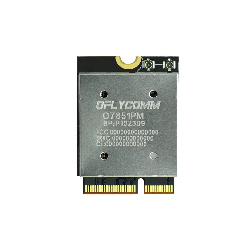 Qogrisys Wifi7-module Op Basis Van Qualcomm-Chip 5.8Gbps M.2pcie Interface Wifi7-kaart