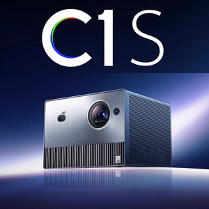 海信Vidda C1s 4k智能投影仪全RGB三激光光源自动对焦240HZ发光二极管便携式家庭影院3D投影仪 - Product Image 2