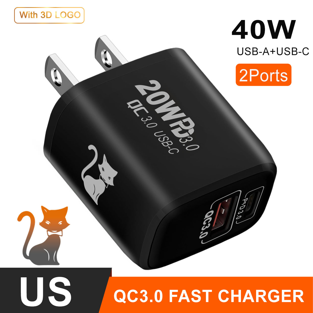 3D -Black -US -CHPD248