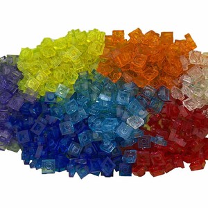 Sluban <strong>Building</strong> <strong>Blocks</strong> 1*1 Transparent <strong>Building</strong> Bricks Pixel Miniature Toys Mosaic <strong>Pattern</strong> Construction Kits Bulk <strong>Building</strong> Sets