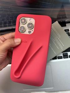 Luxury <strong>Rhode</strong> Silicone Mobile Phone Cases with Lip Gloss Lipstick Holder Compatible with for IPhone11 12 13 14 15 16 Pro <strong>Max</strong> Plus