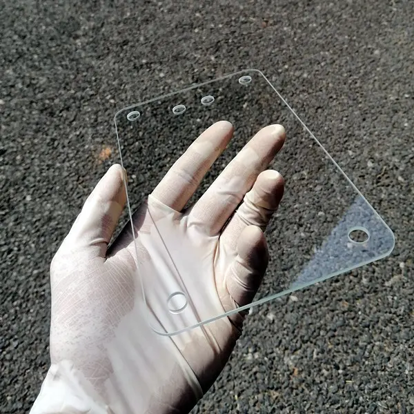 Panel de vidrio templado de aluminio, tamaño personalizado