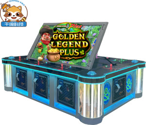 英国鱼猎人金属钓鱼台投币拱廊游戏机6岁1年保修出售 - Product Image 5