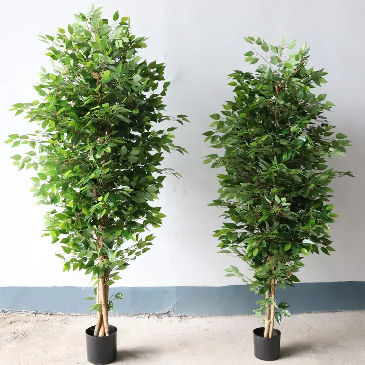 Pohon Buatan Grosir Tahan UV untuk Dekorasi Dalam dan Luar Ruangan untuk Dijual Online