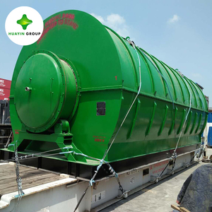 Pyrolysis Plastic Recycling System Used <strong>Scrap</strong> <strong>Tire</strong> Pyrolysis Unit to Oil - Product Image 1
