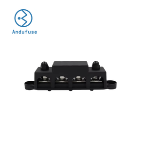 High Strength Power Distribution <strong>Busbar</strong> with Cover 3/8in Universal for Marine Power Distribution Terminal Weather Resistance - Product Image 1