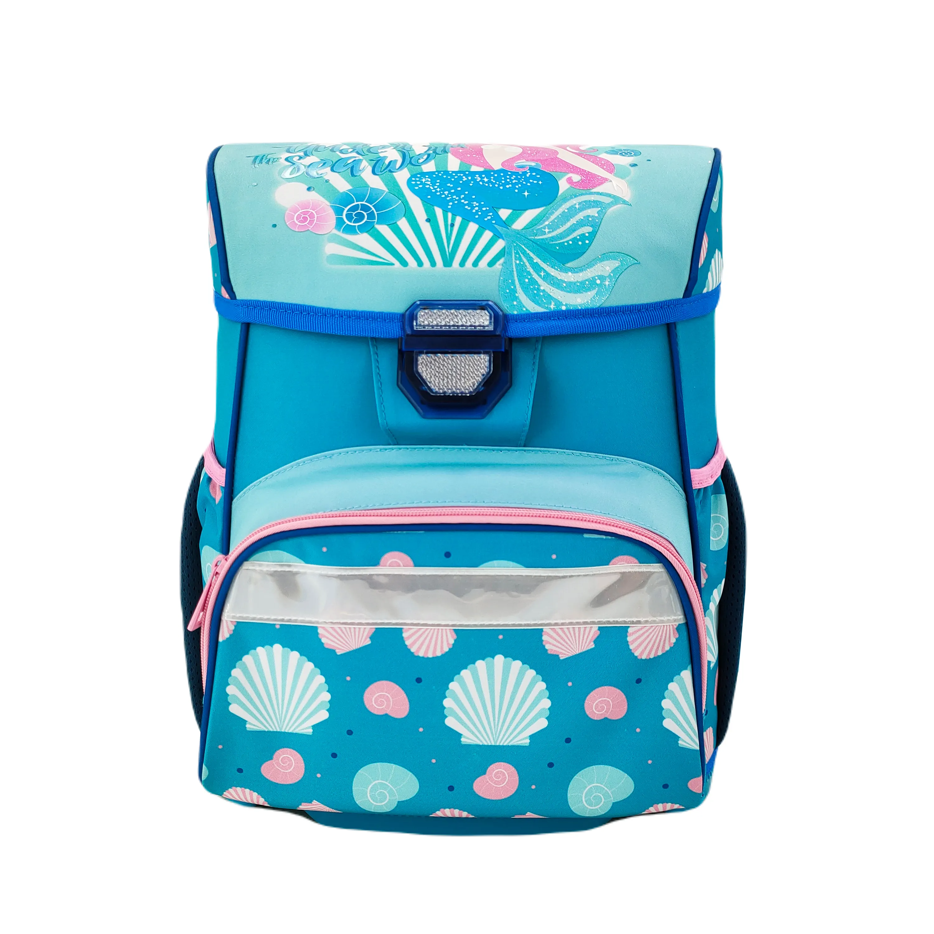 Free Sample Haslor fashion design Mermaid Ergo Backpackmiddle eva school bag kids bag school backpack mermaid school bag