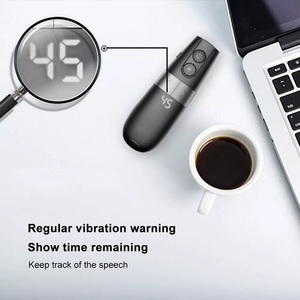 H101 Wireless Remote Control Pointer Digitaler Präsentation stift 2.4G Wireless Multifunktions Presenter PowerPoint Schwarz - Product Image 2