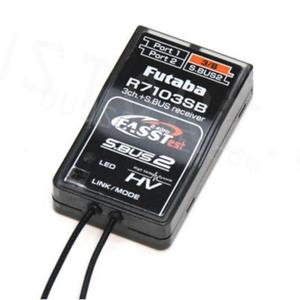 New Futaba R7103SB 3 Channel FASSTest Receiver Compatible with Futaba FASSTest and FASST 2.4GHz Transmitters for <strong>RC</strong> Model - Product Image 2