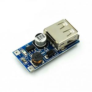 0.9V-5v至5V 600MA充电器dc-dc升压转换器USB充电电路板，用于单节电池升压电源模块 - Product Image 1