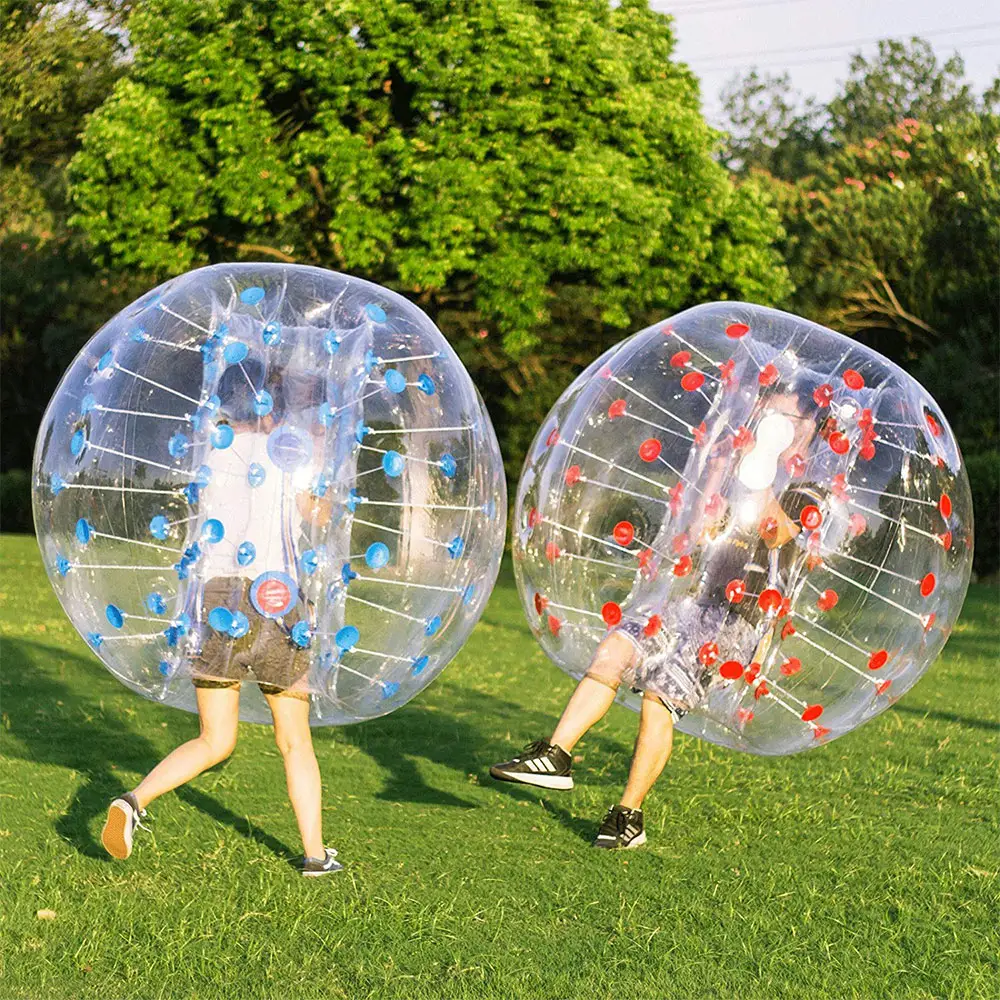 Outdoor Fußball Sport TPU Stoßstange Ball für Kinder, Belly Bubble Ball aufblasbare Stoßstange für Team building