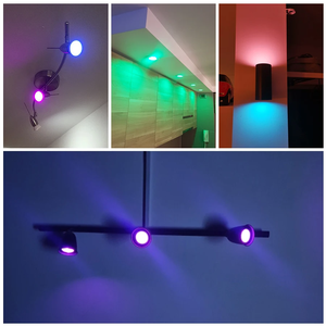 Alexa Googleホーム音声制御Tuya APP調光4W 5 W 5ワット装飾スマートWifi RGBWカラー変更RGB GU10 LED電球 - Product Image 6