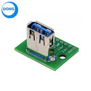 USB3.0メスソケット-DIPモジュールフラット-ダイレクトプラグアダプターボードメスソケット変換ボード2.54 - Product Image 3
