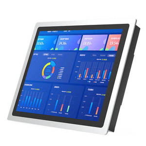 10.4'' <strong>Embedded</strong> Panel X86 or Linux OS Android All in One Touch Screen Ip65 Flat Front Shell Capacitive Industrial Touch Panel PC - Product Image 2