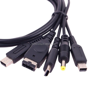 ニンテンドー用1.2m3.9ft 5 in 1 USB充電ケーブルNew 3DS XL/LL 3DS 2DSi 2DS XL/LL GBA SP PSP 1000/2000/3000 - Product Image 3